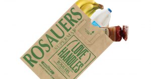 rosauers paper grocery bag