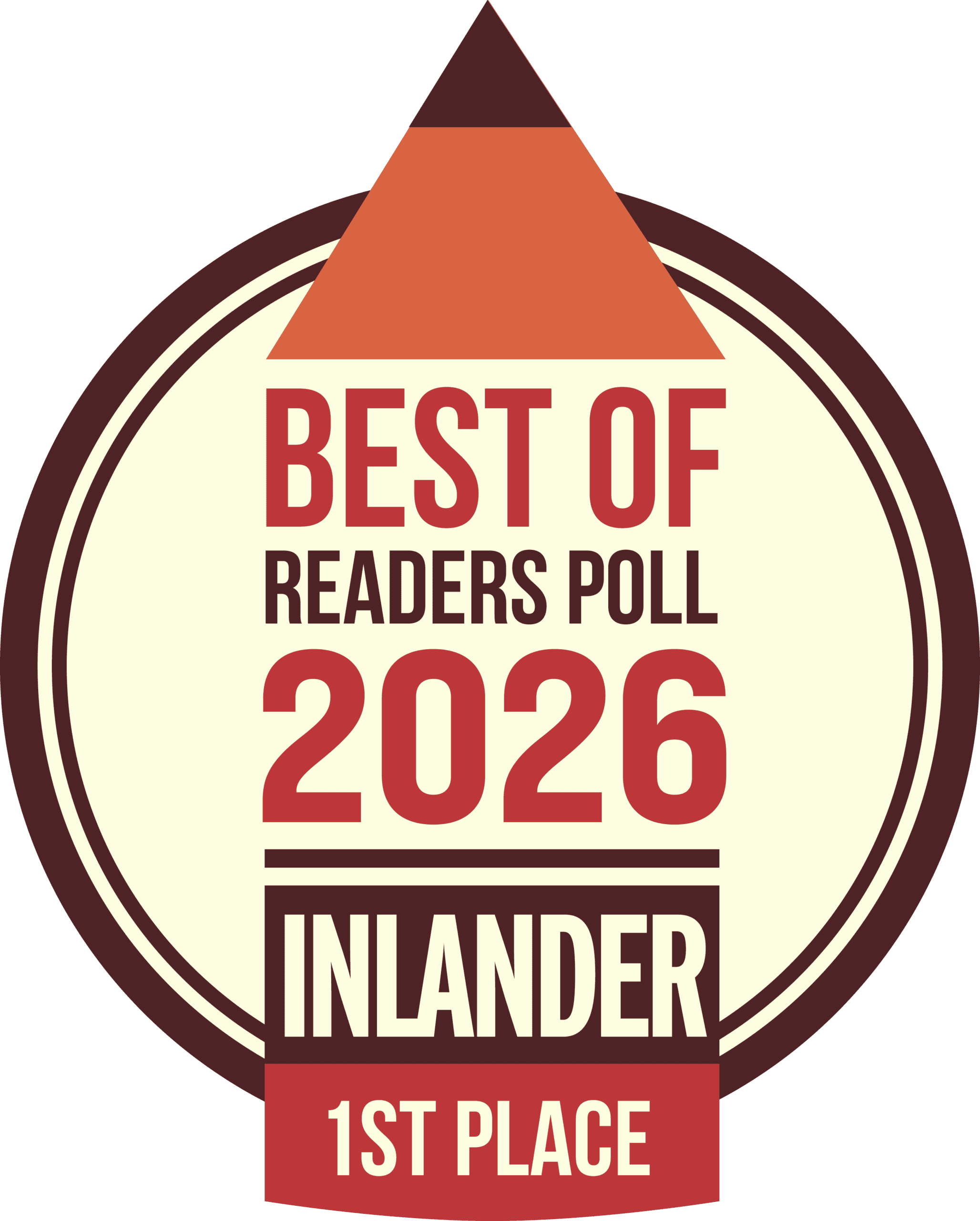 Inlander best of 2026 first place
